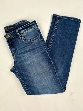 Kut From The Kloth Boyfriend Jeans Size 4 Medium Wash Stretch Denim